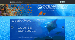 Desktop Screenshot of oceanviewdiving.co.uk